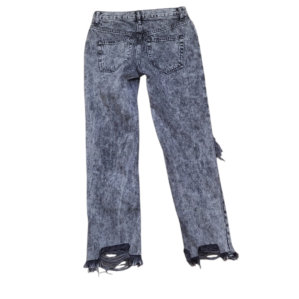 Free People Maggie Mid-Rise Straight Jeans - Picture 2 of 6